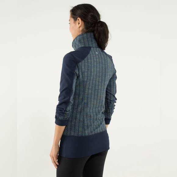 Lululemon Nice Asana Jacket Ziggy Wee August Inkwell - Picture 2 of 16